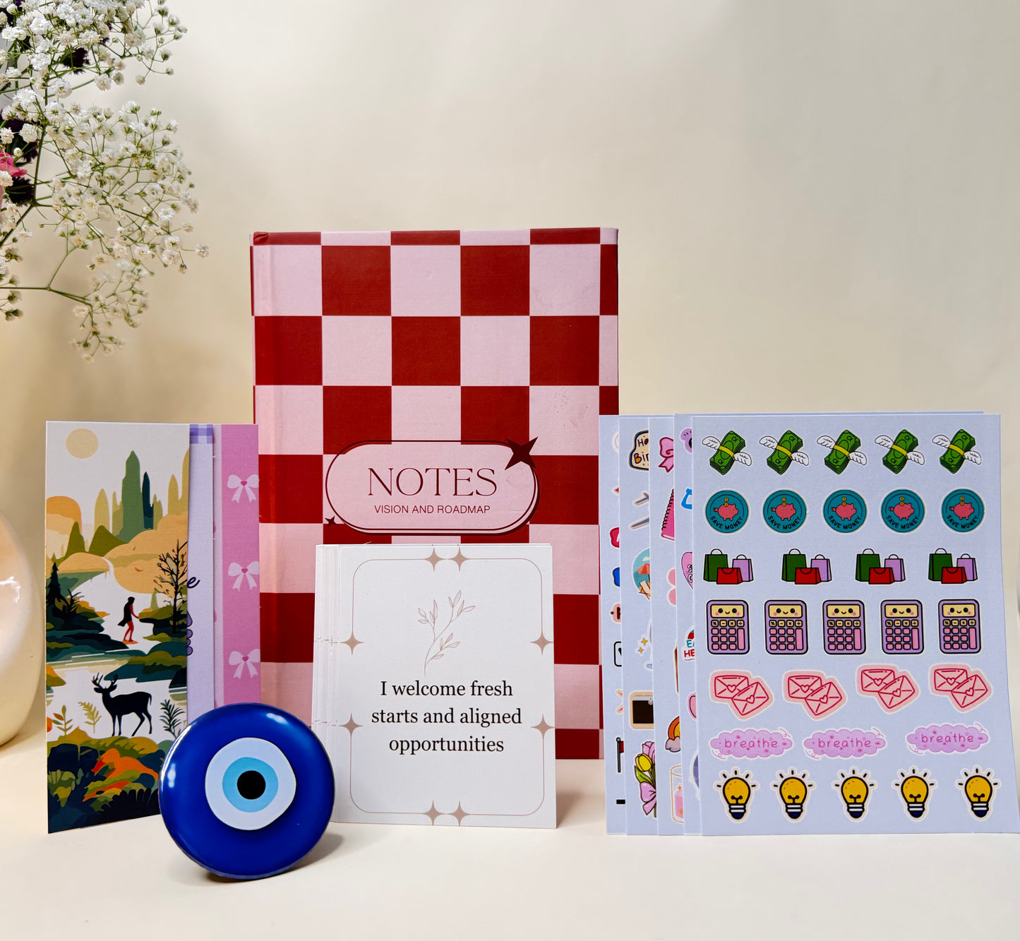 2026 Personal Planner & Calendar Bundle with 5 Freebies | Goal, Habit & Journal Planner
