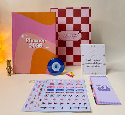2026 Personal Planner with 5 Freebies | Goal, Habit & Journal Planner