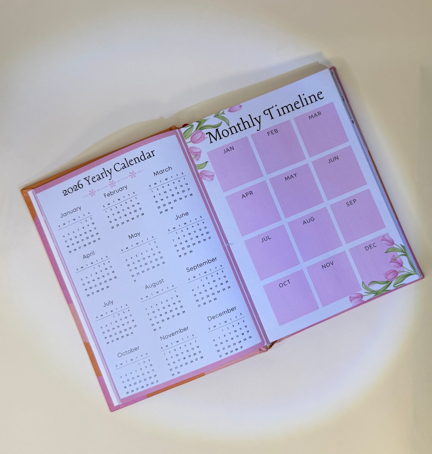 2026 Personal Planner with 5 Freebies | Goal, Habit & Journal Planner