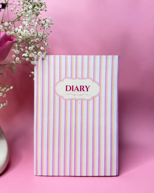 Minimal A5 Hardbound Diary | Lined Journal